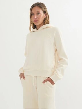 Marine Layer Cloud 9 hoodie, Antique White, size small. Stored folded, NWT